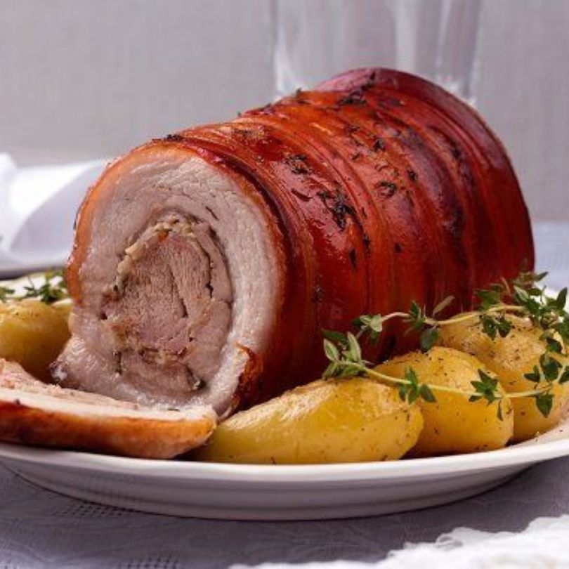 Cornish Pork Leg Boned & Rolled
