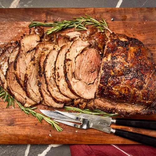 Cornish boned and rolled leg of lamb 1.5kg roasting joint