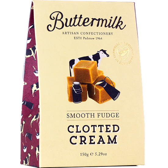 Buttermilk Cornish Clotted Cream Fudge 175g