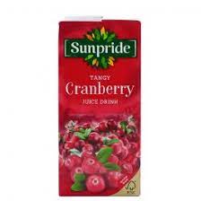 Sunpride Cranberry Juice 1 Litre