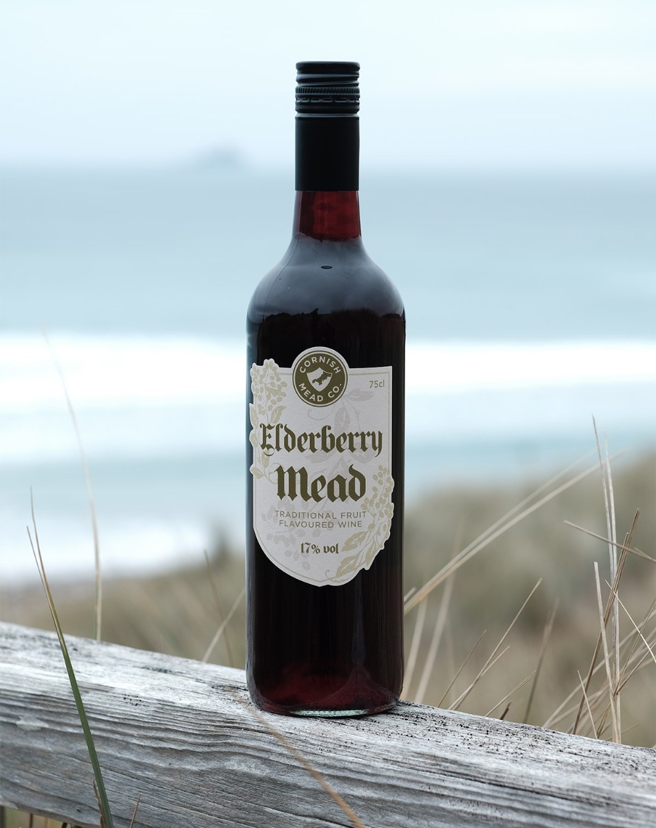 Cornish Elderberry Mead 75cl