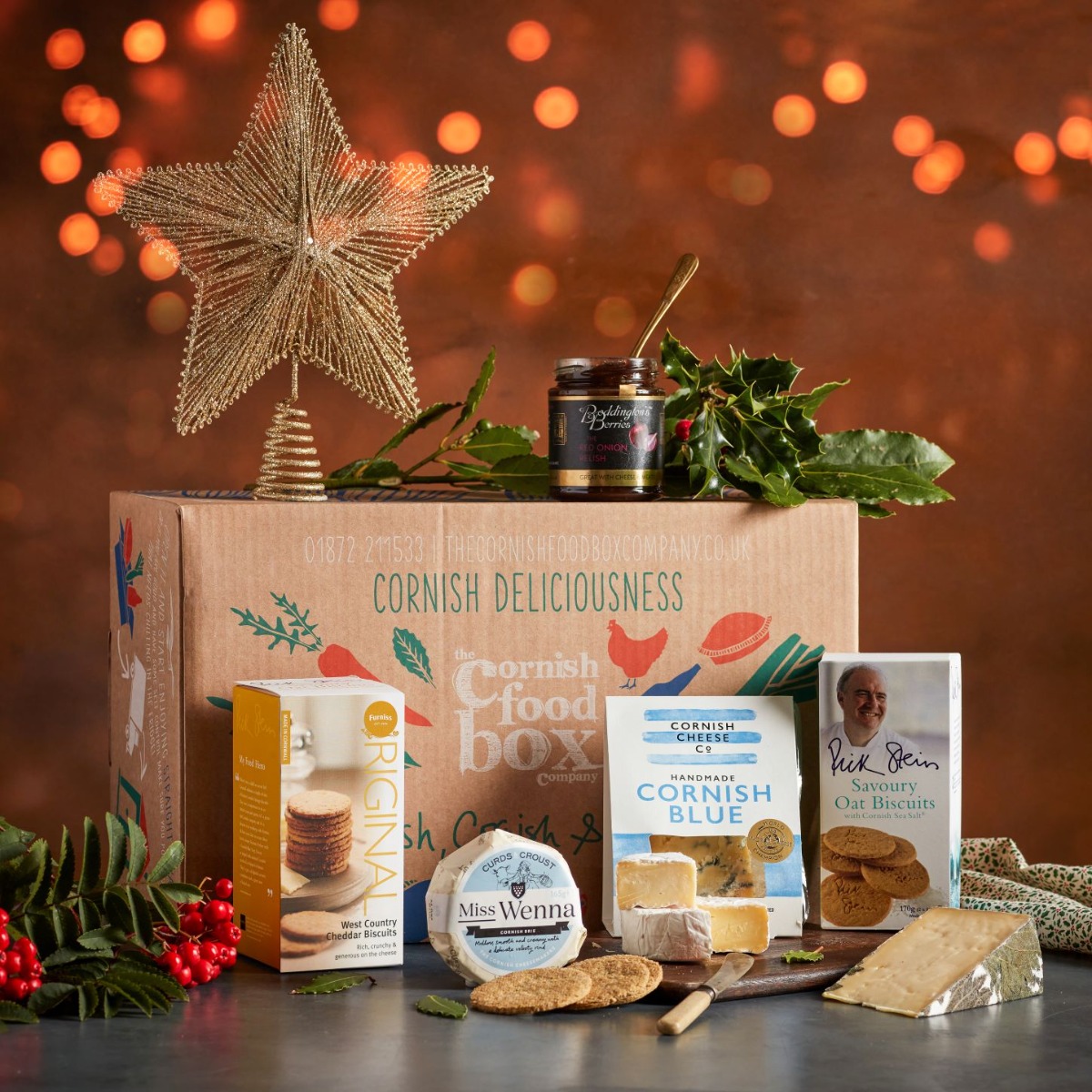 small cheese hamper gluten free