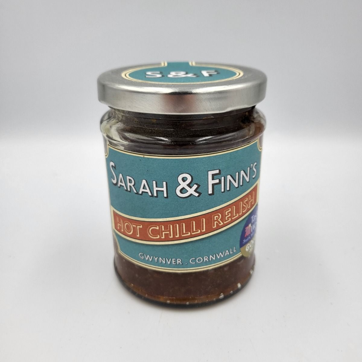 Sarah & Finn's Hot Chilli Relish 340g