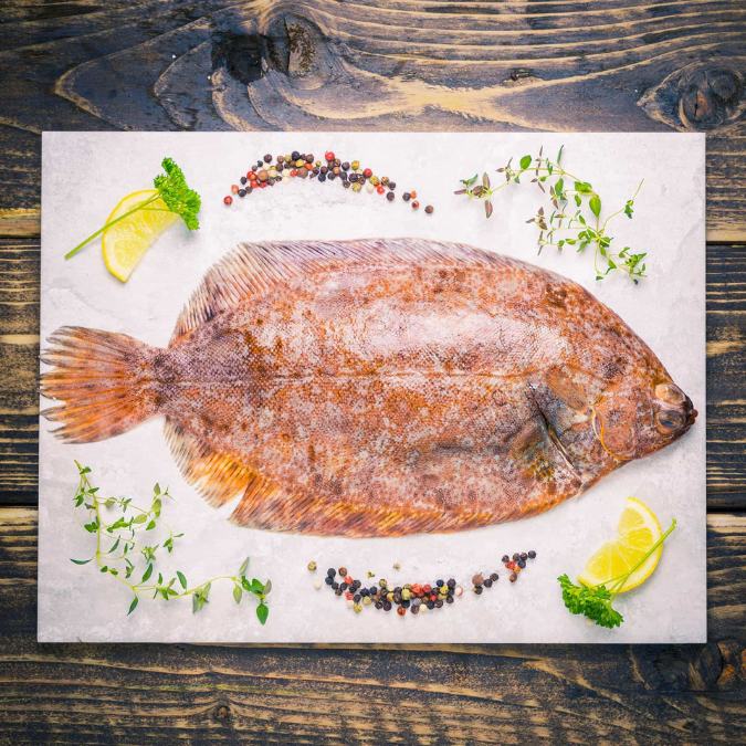 Cornish Whole Lemon Sole 200 - 300g