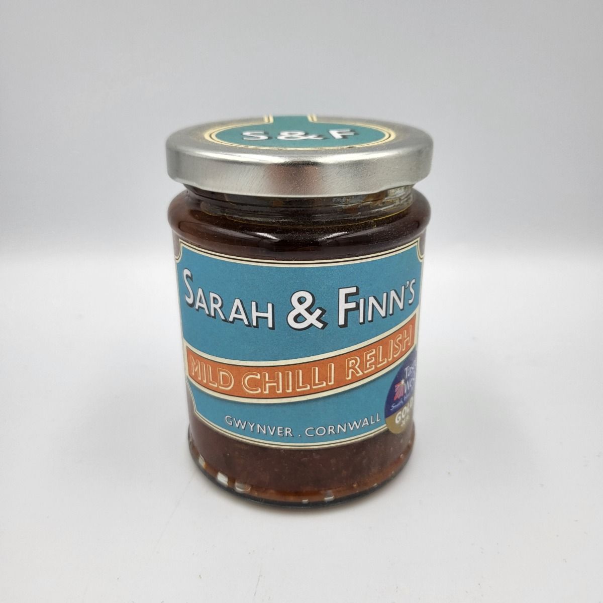 Sarah & Finn's Mild Chilli Relish 340g