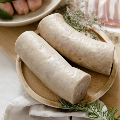 Cornish traditional hogs pudding