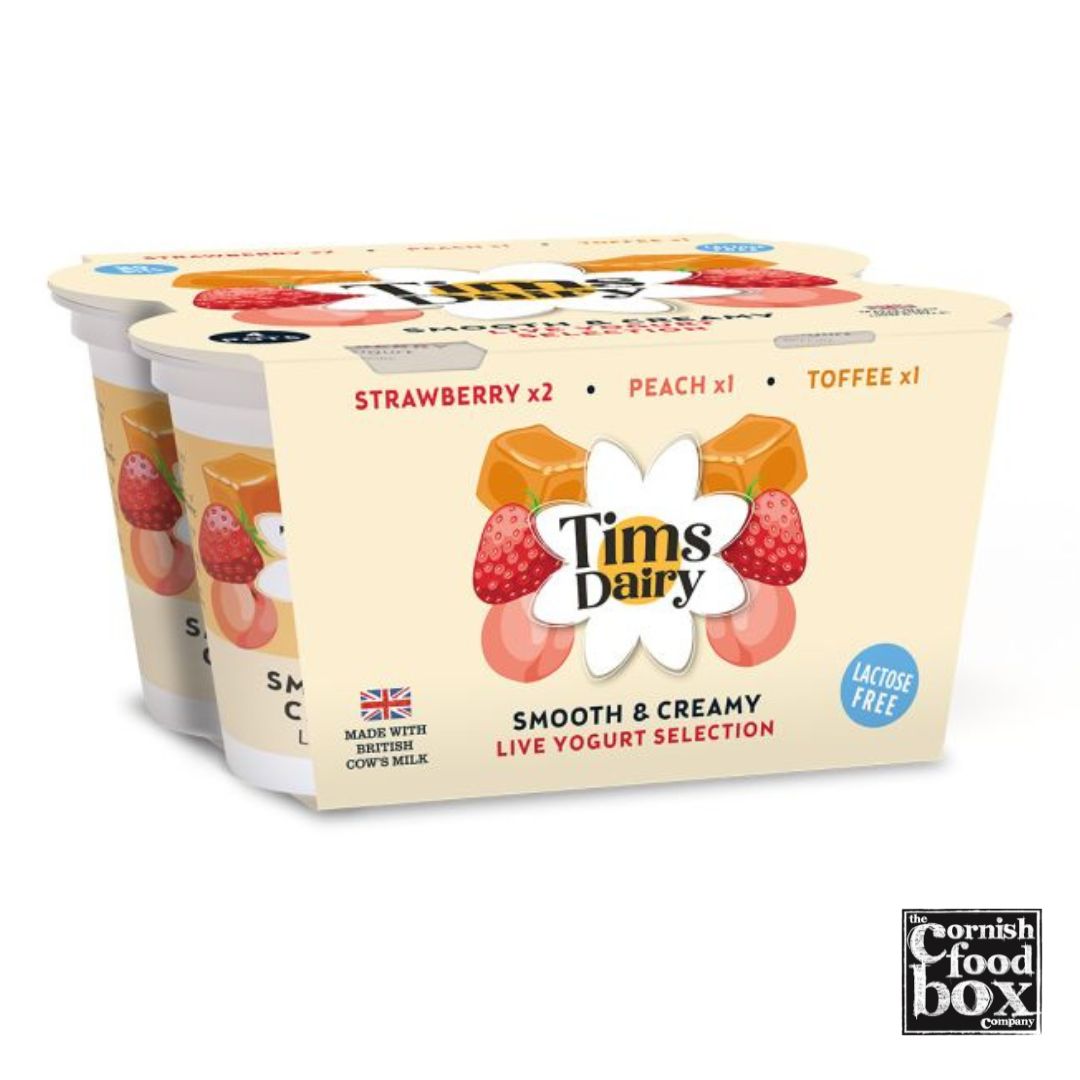 Tim's 4pk flavoured yogurts