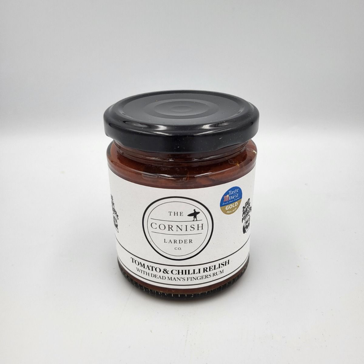 Tomato & Chilli Relish with Dead Mans Fingers Rum 227g