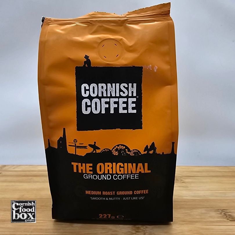 Cornish Ground Coffee in eco-friendly packaging – artisan roast made in Cornwall, UK