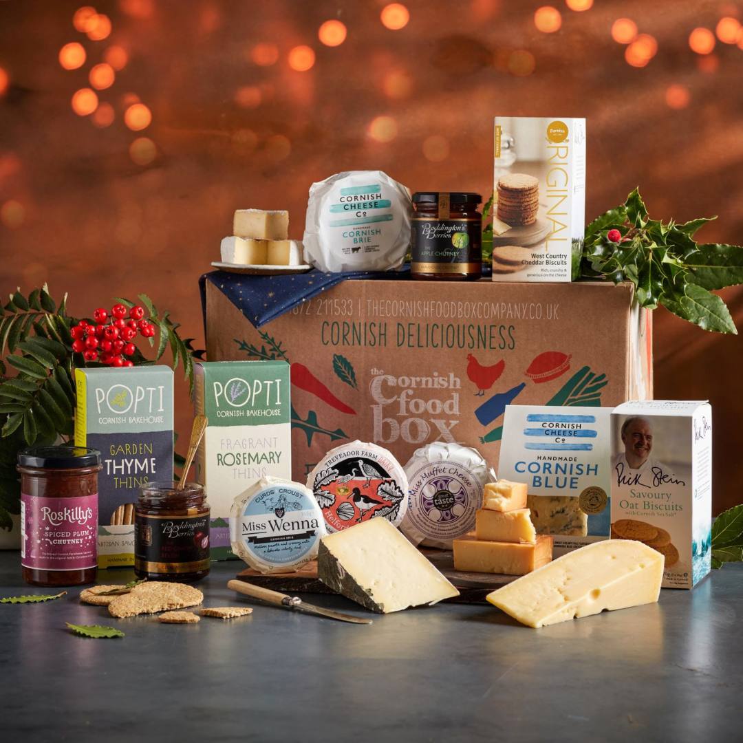 ultimate cornish cheese hamper